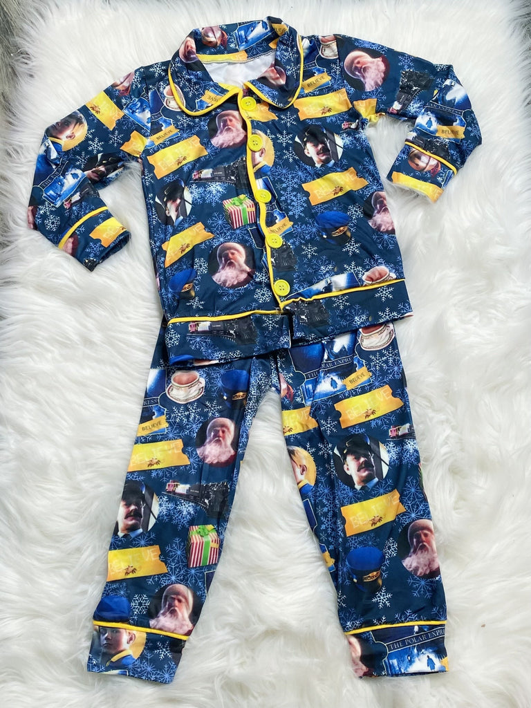 Polar Express Pajama Set - Nico Bella Boutique