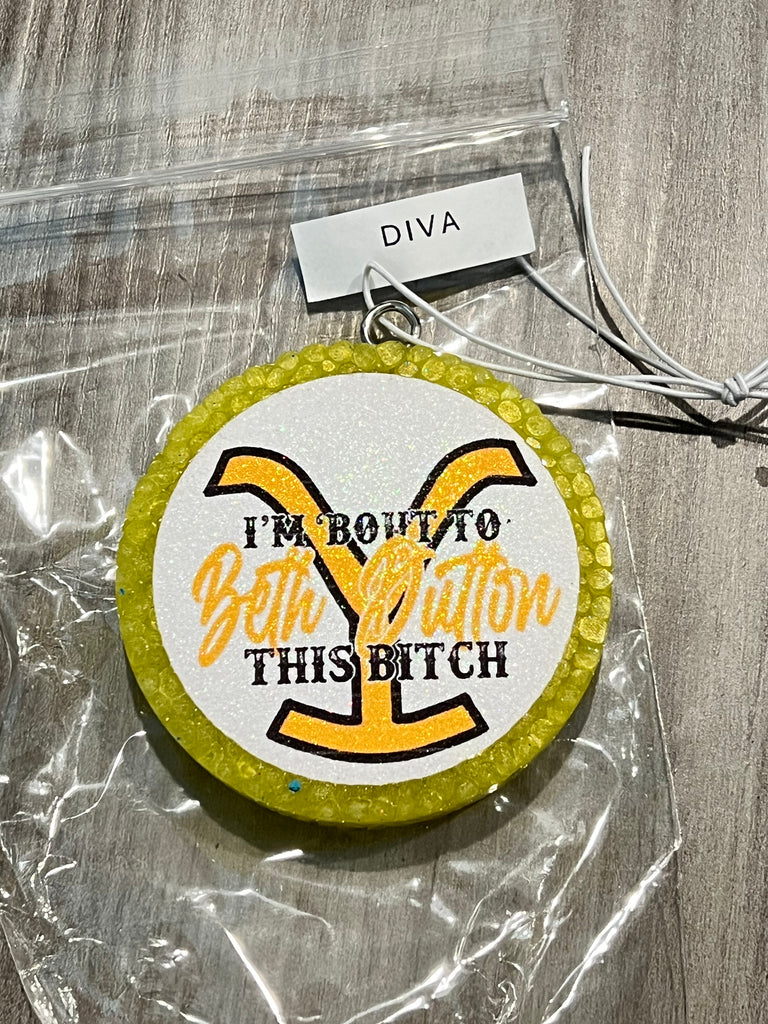 Yellow Stone Beth Dutton Freshie - Diva Scent