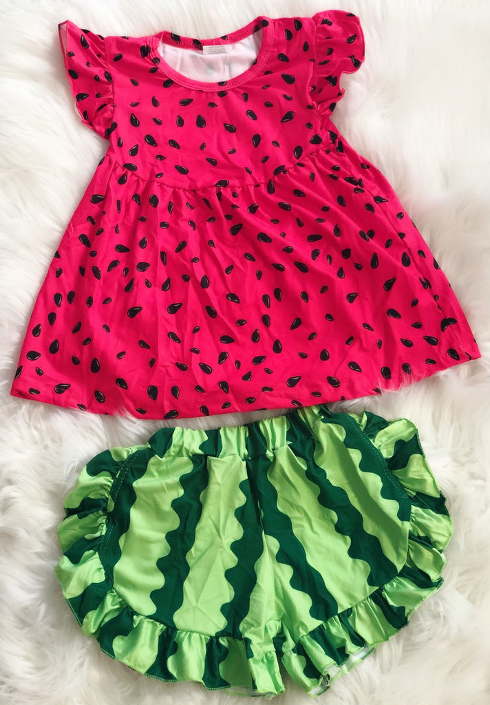 Watermelon Short Set - Nico Bella Boutique