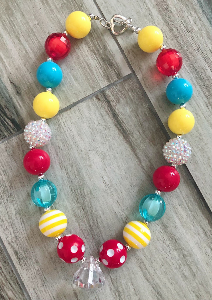 School Days Bubblegum Necklace - Nico Bella Boutique