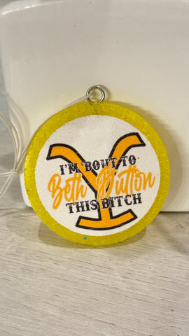 Yellow Stone Beth Dutton Freshie - Diva Scent