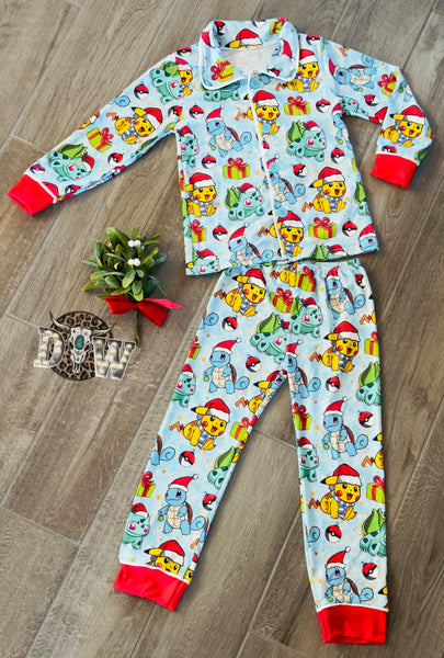 Pokemon Christmas Pajama Set