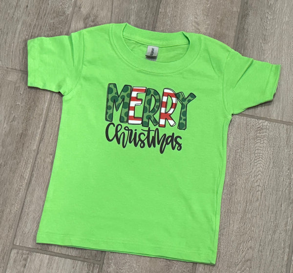 Kids Merry Christmas Shirt