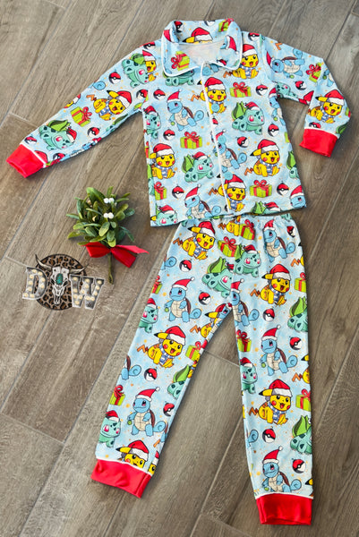 Pokemon Christmas Pajama Set