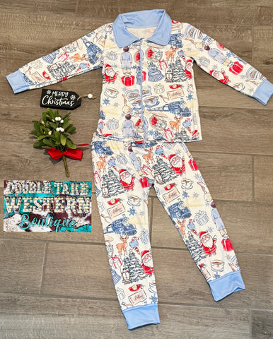 Polar Express Believe Christmas Pajama Set