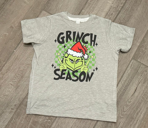 Kids Grinch Season Grinch Christmas Shirt