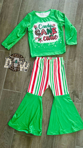 Candy Cane Cutie Christmas Outfit