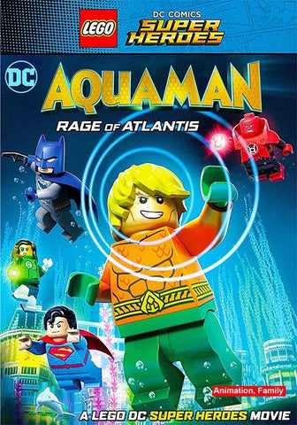 Aquaman Rage of Atlantis Lego DC Superheros - Movies Anywhere Digital HD - Nico Bella Boutique 