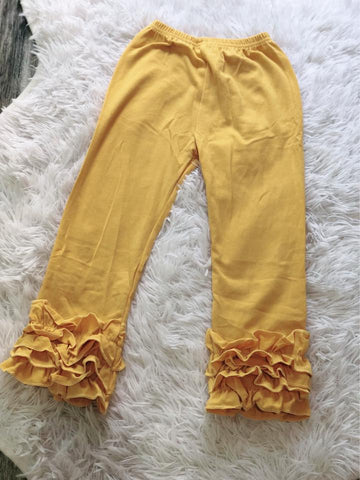 Mustard Icing Pants - Nico Bella Boutique 