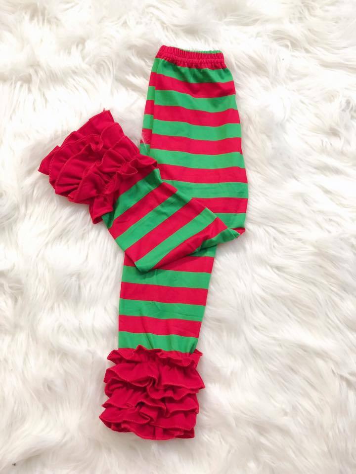 Christmas Stripe Icing Pants - Nico Bella Boutique 