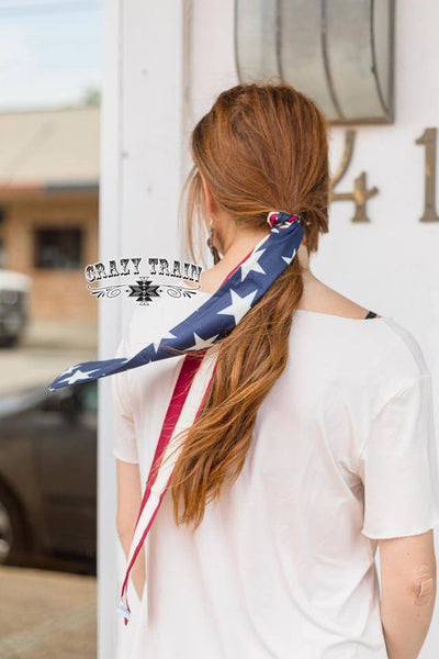 Starwest Headscarf Stars & Stripes - Nico Bella Boutique 