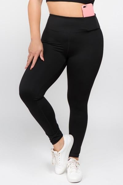 Black Workout Pants - Nico Bella Boutique 