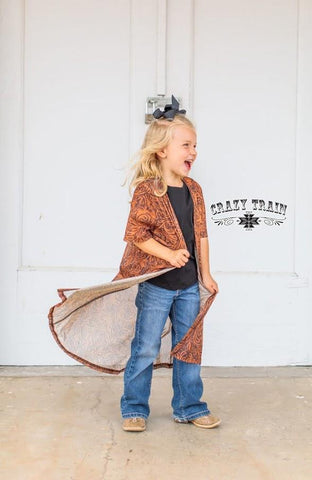 Girls Lonestar Duster - Nico Bella Boutique 