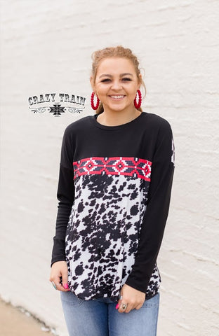 Red Raider Long Sleeve Top