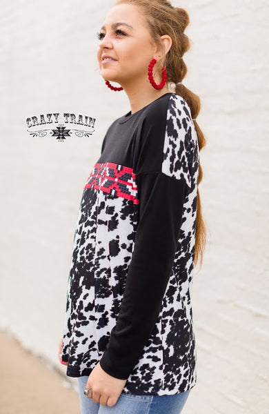 Red Raider Long Sleeve Top