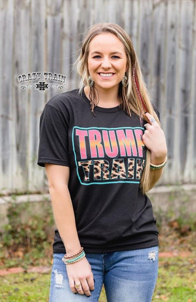 Trump Train Graphic Tee - Nico Bella Boutique 