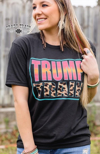 Trump Train Graphic Tee - Nico Bella Boutique 