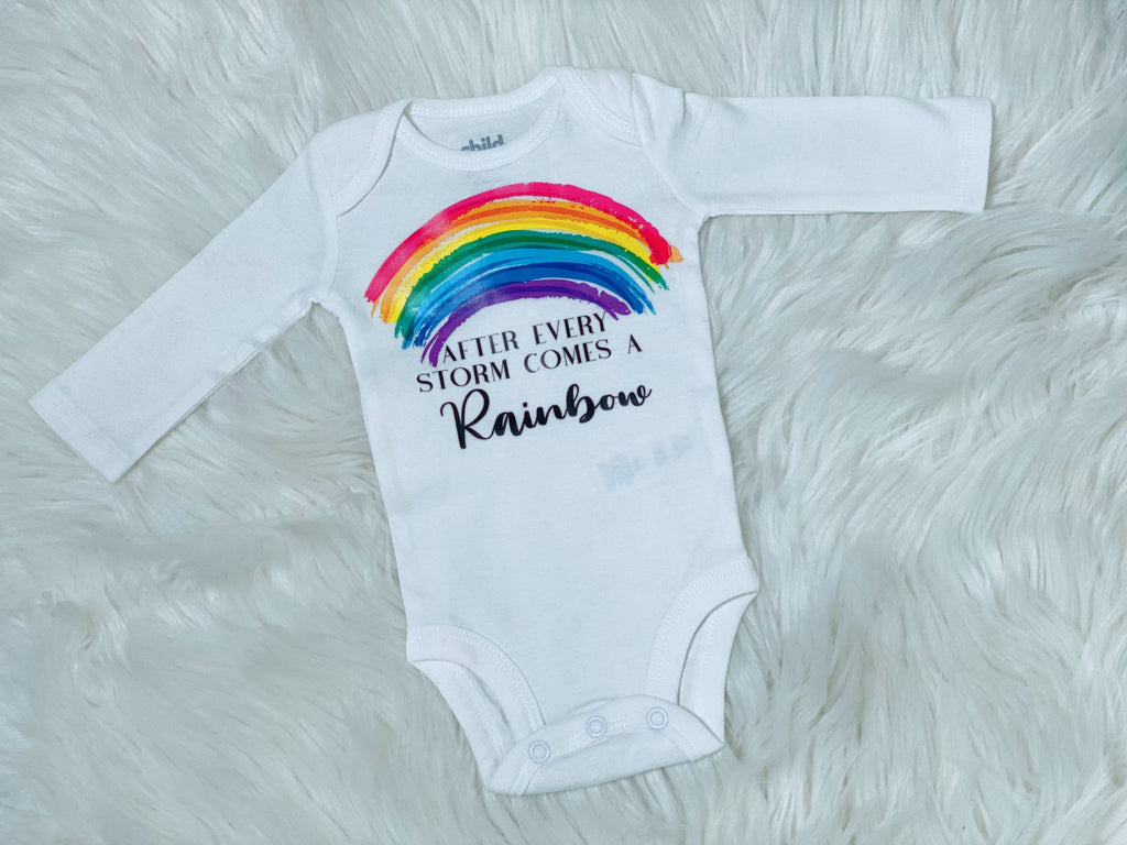 Rainbow Baby Onesie - Nico Bella Boutique 