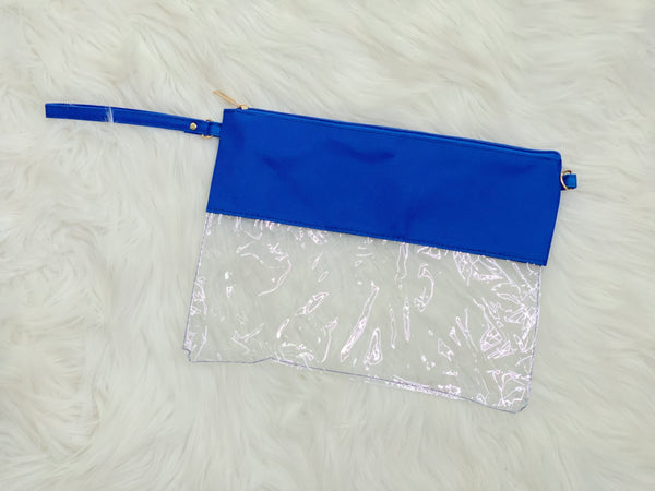 Blue Stadium Crossbody Bag - Nico Bella Boutique 