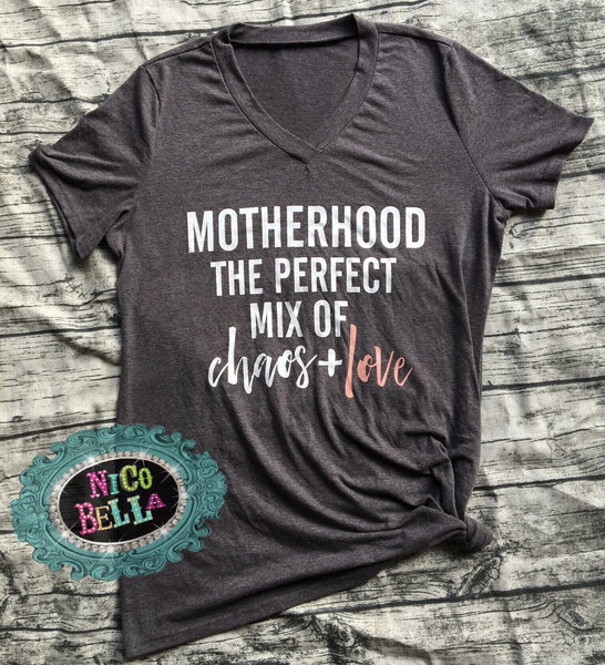 Motherhood Graphic Tee - Nico Bella Boutique 