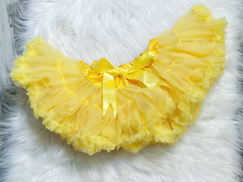 Yellow Pettiskirt - Nico Bella Boutique 