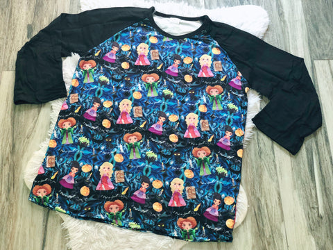 Hocus Pocus Raglan - Nico Bella Boutique 