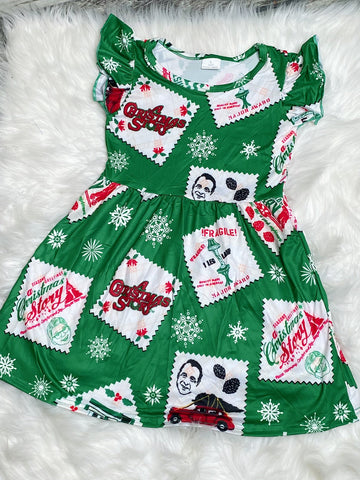 A Christmas Story Girls Pearl Dress - Nico Bella Boutique 
