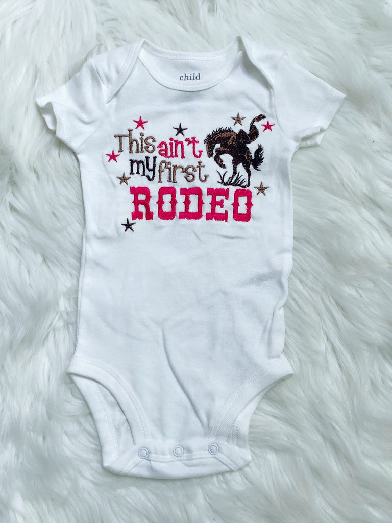 This Ain't My First Rodeo Onesie - Nico Bella Boutique 