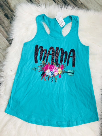 Mama Graphic Tank - Nico Bella Boutique 