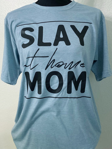 Slay at Home Mom Graphic Tee - Nico Bella Boutique 