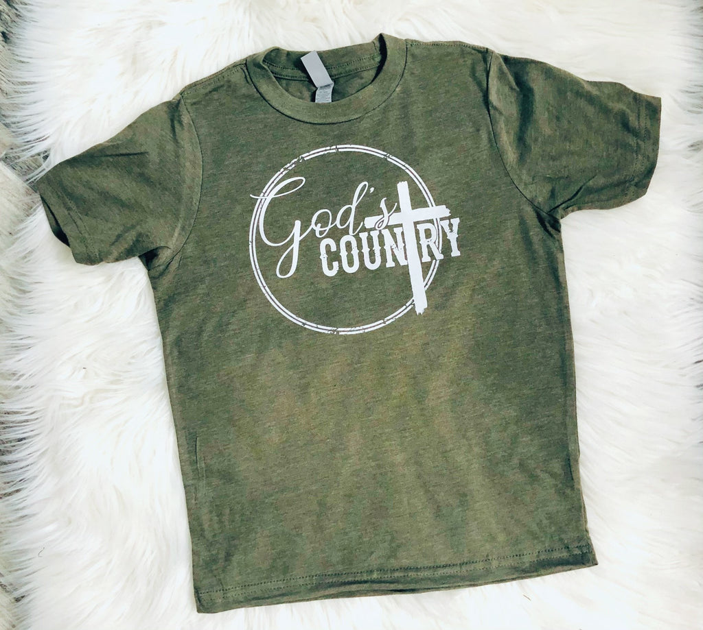 God's Country Boys Graphic Tee - Nico Bella Boutique 
