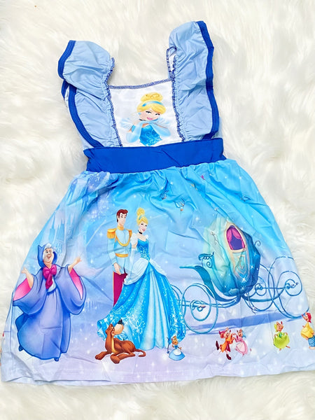 Cinderella Princess Panel Dress - Nico Bella Boutique 