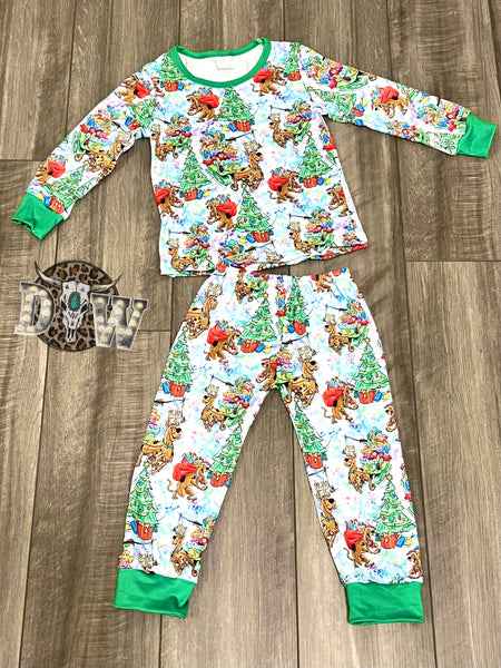 Scooby Doo Christmas Pajama Set