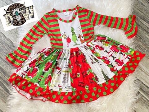 Attire Western Christmas Dress Rudolph Santa Christmas Twirl Dress Double Take Western Boutique Attire Western Christmas Dress Rudolph Santa Christmas Twirl Dress Double Take Western Boutique