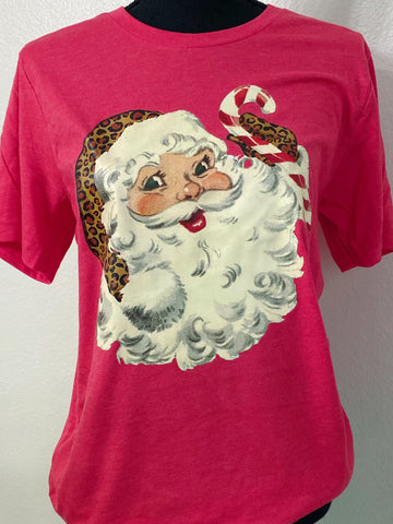 Vintage Santa Graphic Tee - Nico Bella Boutique 