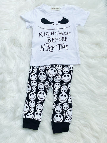 Nightmare Before Naptime Set - Nico Bella Boutique 