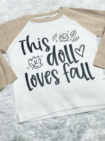 This Doll Loves Fall Raglan