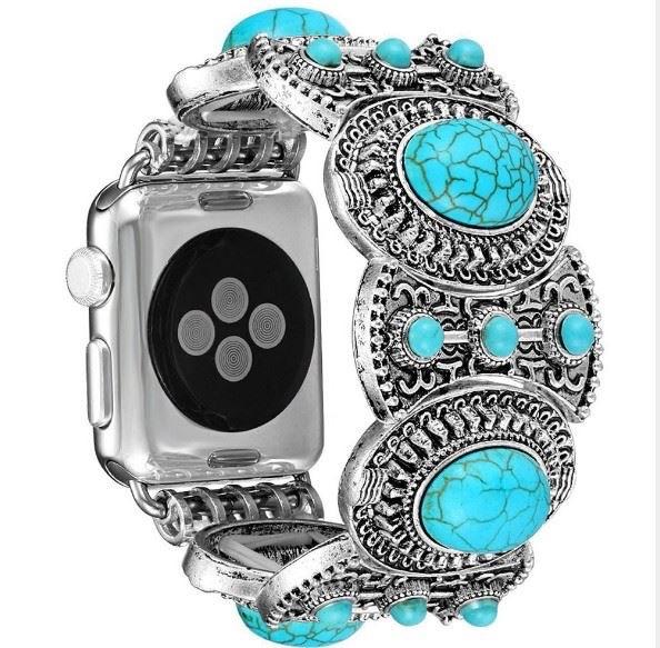 Turquoise Bracelet i-Watch Band - Nico Bella Boutique 
