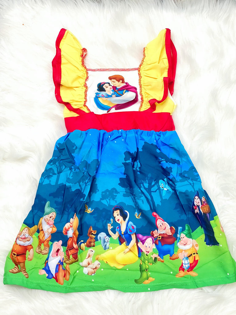 Snow White Princess Panel Dress - Nico Bella Boutique 