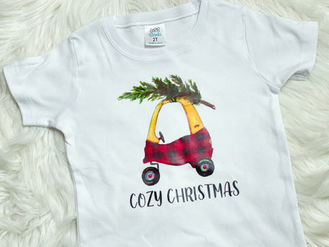 Cozy Christmas Graphic Tee - Nico Bella Boutique 