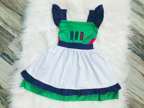 Buzz Lightyear Twirl Dress - Nico Bella Boutique 