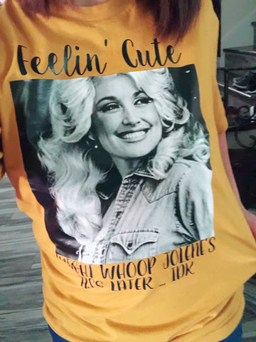 Feelin' Cute Jolene Graphic Tee - Nico Bella Boutique 