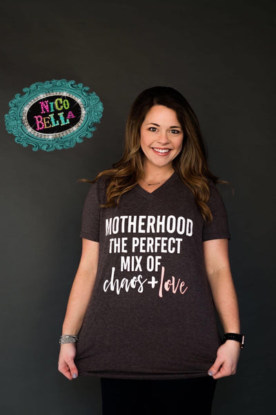 Motherhood Graphic Tee - Nico Bella Boutique 