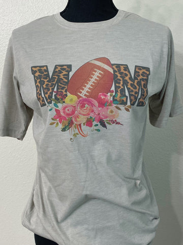 Football Mom Graphic Tee - Nico Bella Boutique 