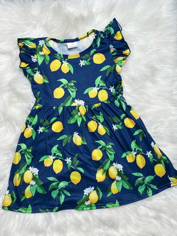 Lemon Pearl Dress - Nico Bella Boutique 