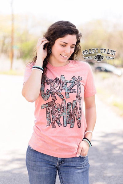 Crazy Train Punchy Python Graphic Tee - Nico Bella Boutique 