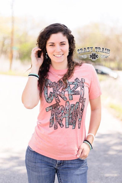 Crazy Train Punchy Python Graphic Tee - Nico Bella Boutique 